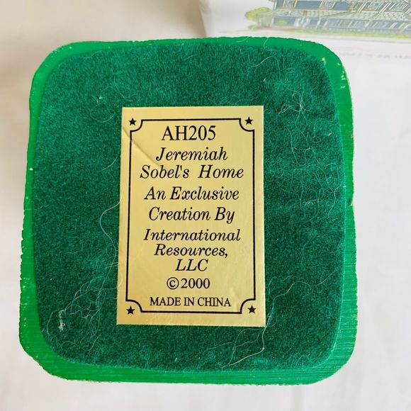 ORG BOX Vintage International Resources Liberty Falls JEREMIAH SOBELS HOME AH205 - Picture 9 of 11